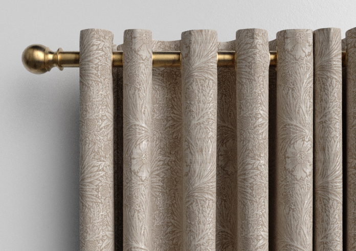 William Morris At Home Marigold, Woven Linen - Made to Measure Curtains - Image 12
